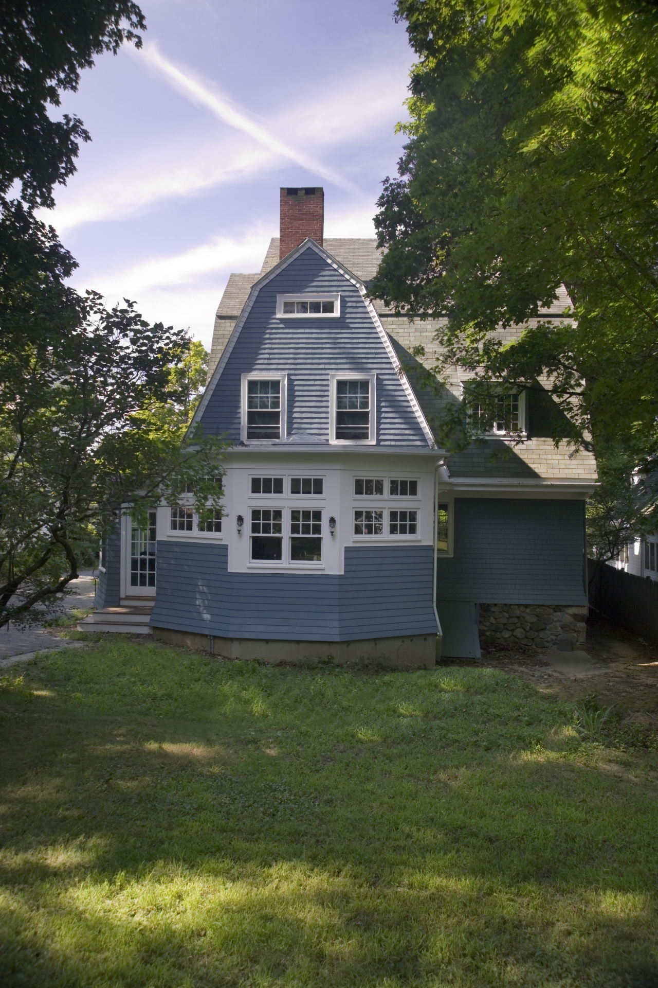 Kitchen Addition for shingle style home in Lexington